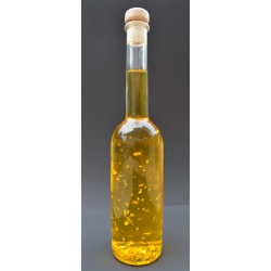 Goldöl, 200 ml mit Mandelöl in der Glasflasche Opera